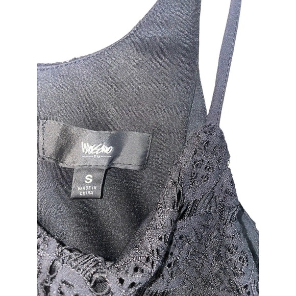 Mossimo Size S Black Floral Lace Pockets Keyhole Back Romper Shorts Small Target - Picture 3 of 5